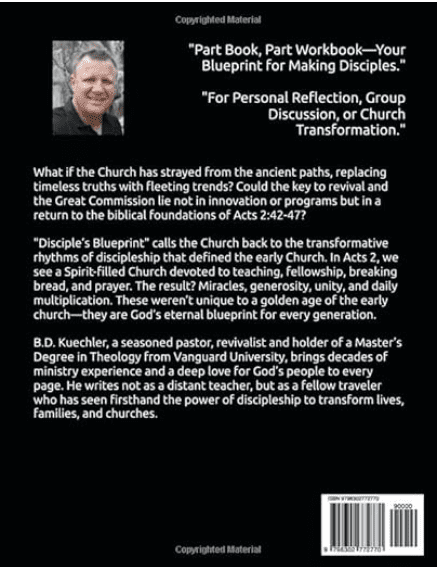 Disciple's Blueprint Book By B.D. Kuechler - Image 2